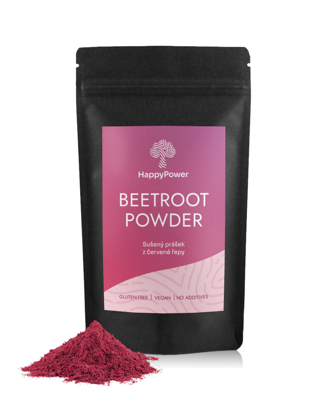 HappyPower Červená řepa prášek Velikost balení: 50 g