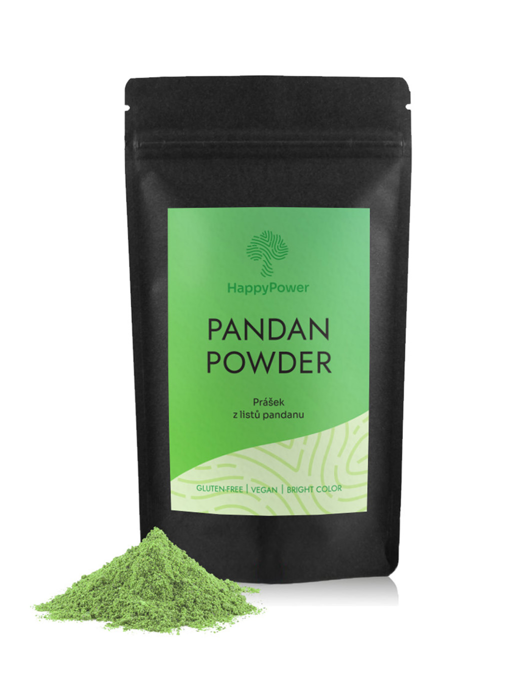 HappyPower Pandan prášek Velikost balení: 20 g
