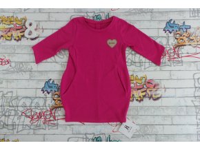 Malinová tunika s kapsami