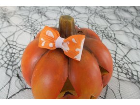 oranžová halloweenská sponečka s duchy