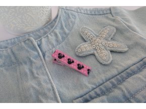 Světle růžová sponečka s Minnie
