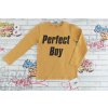 Hořčicové tričko Perfect Boy