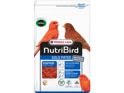 Gold Patee Red Factor Birds