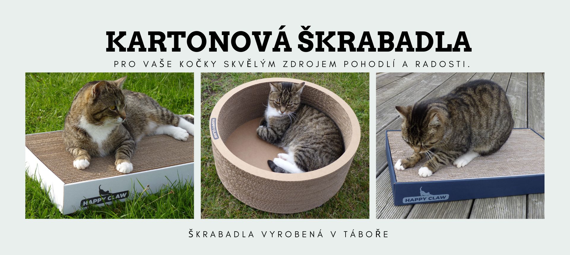 HappyClaw - škrabadla vyrábí rodinná firma