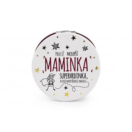 Kapesní zrcátko - Nejlepší maminka superhrdinka