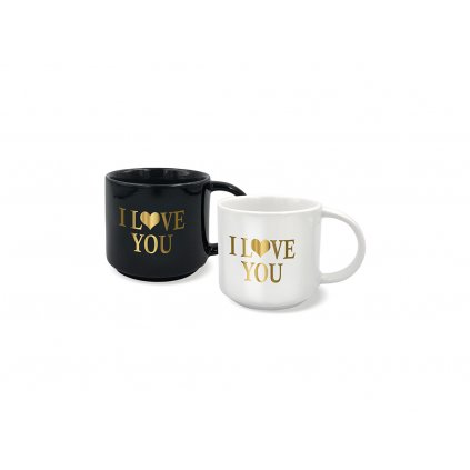 Hrnečky pro pár - I love you
