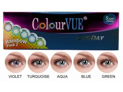 One day - Trublends Rainbow Pack2 | 5 pár | egynapos