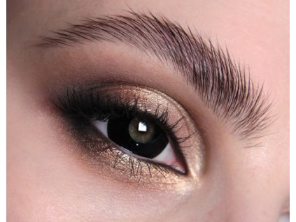 MesmerEyez - Mini Sclera Black 17mm | éves (Black titan)
