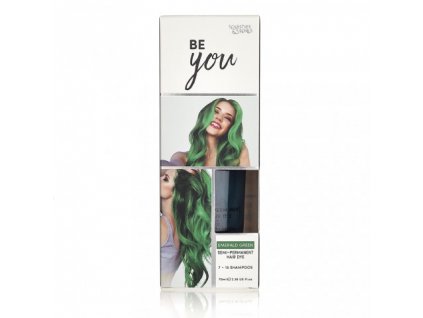 Hajfesték Hair Dye - Emerald green