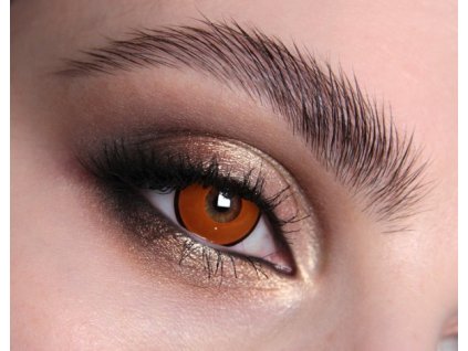 MesmerEyez - Clockwork orange UV (Glow orange) | éves