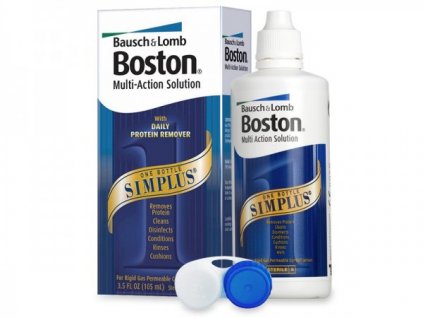 Boston Simplus 120 ml + LENCSE TÁROLÓ TOK