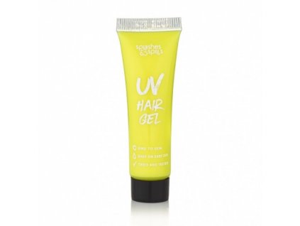 UV gél hajra Splashes & Spills - sárga