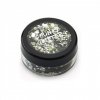 Chunky Glitter Splashes & Spills -  Black/Silver