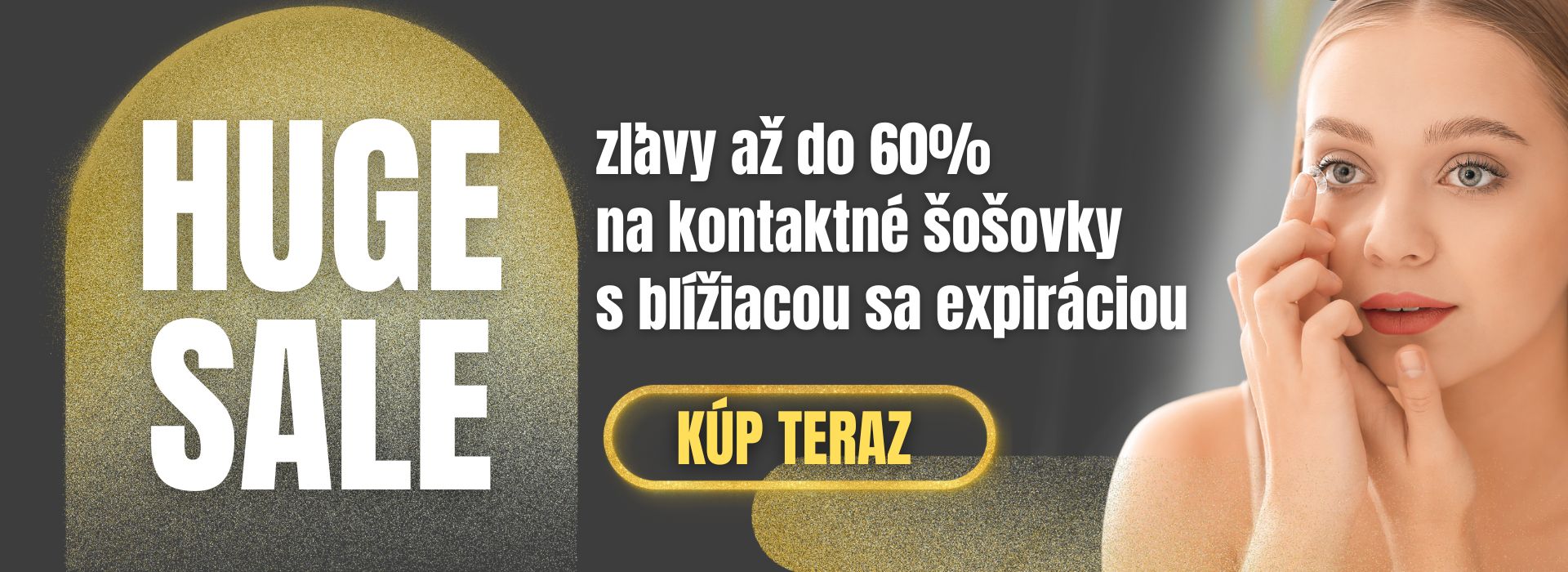 Farebné šošovky v zľave