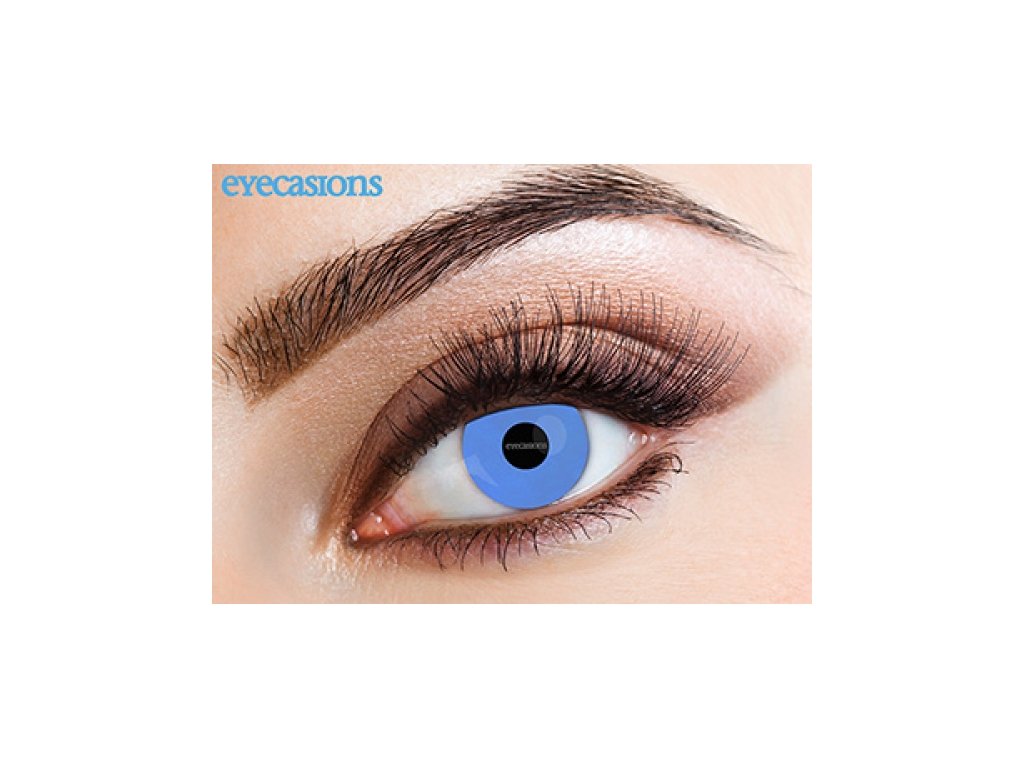 Eyecasions - UV Blue | mesačné + 60ml roztok + púzdro zadarmo
