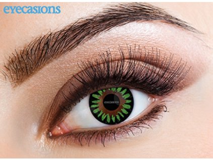 Eyecasions - Misty Green | mesačné + 60ml roztok + púzdro zadarmo
