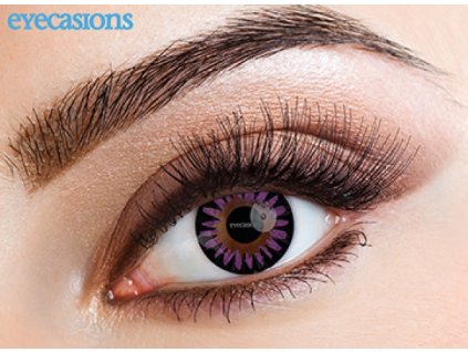 Eyecasions - Misty Violet | mesačné + 60ml roztok + púzdro zadarmo
