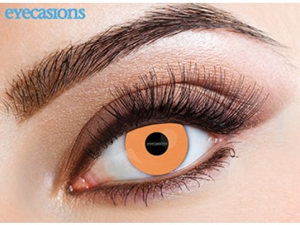 Eyecasions - UV Orange | mesačné + 60ml roztok + púzdro zadarmo