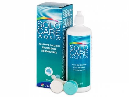 SOLOCARE AQUA 360 ml + púzdro na šošovky