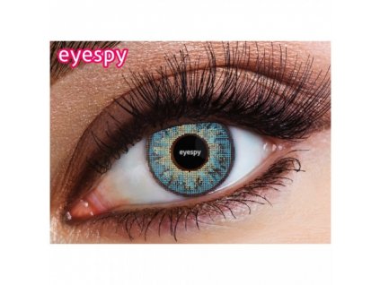 Eyespy -   Three  Tone Caribean Blue | mesačné + 60ml roztok + púzdro zadarmo