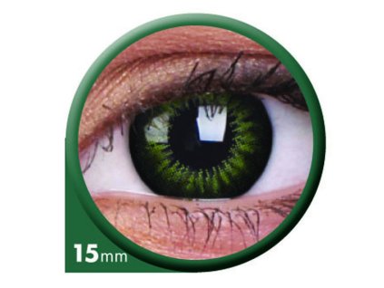colourvue big eyes party green 2 sosovky trojmesacne nedioptricke