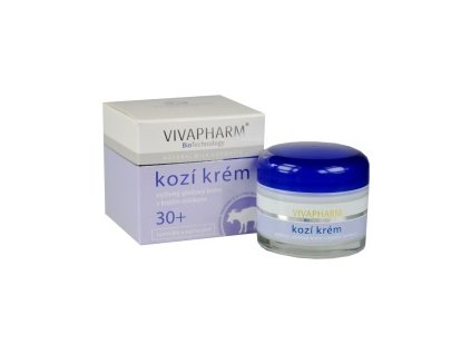 Vivapharm Kozí výživný pleťový krém 30+ 50ml