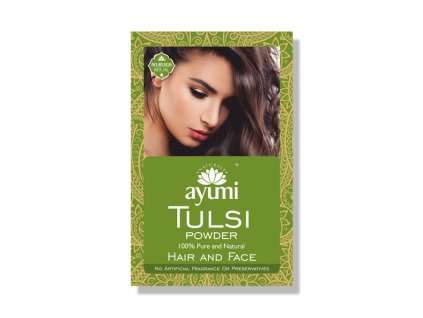 prasek tulsi prirodni vyziva pro vlasy a plet 100 g ayumi