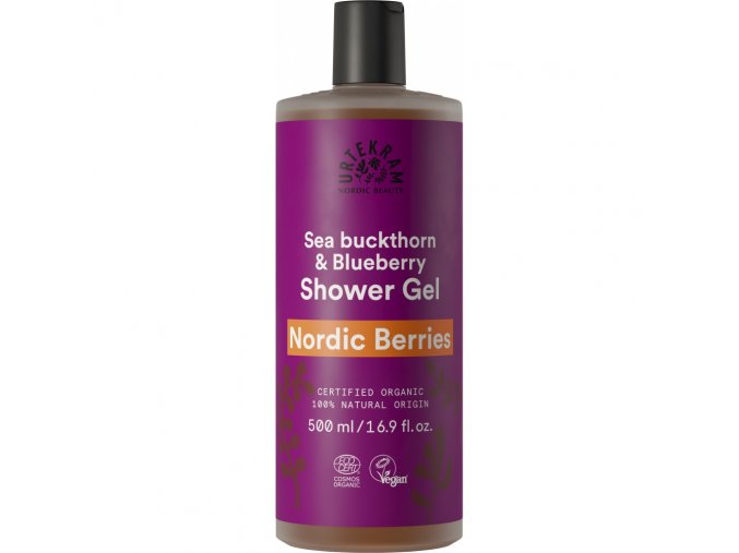 urtekram sprchovy gel nordic berries 500ml bio