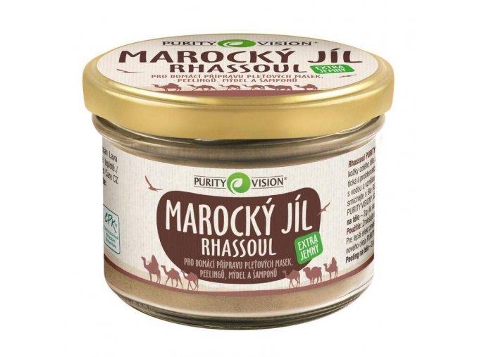 purity vision rhassoul marocky jil 200g