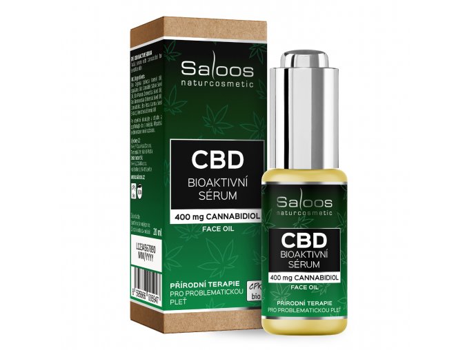 CBD bioaktivní sérum 20 ml komplet