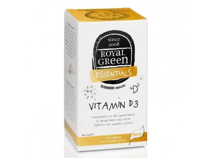 royal green vitamin d3 120tablet