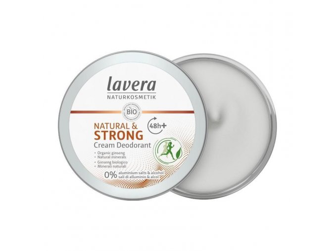 lavera kremovy deodorant strong pro ochranu az 48 hodin 50 ml