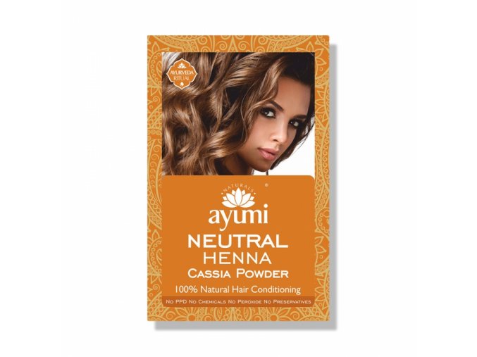 prasek henna neutral bezbarvy kondicioner na vlasy 100 g ayumi