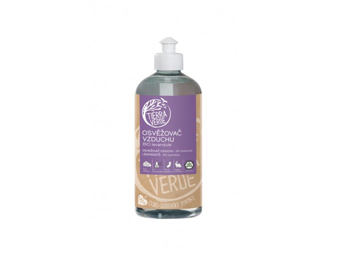 tierra verde osvezovac vzduchu bio levandule lahev 500 ml