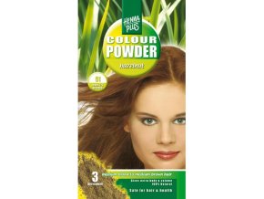 HennaPlus přírodní barva na vlasy prášková oříšková 100g