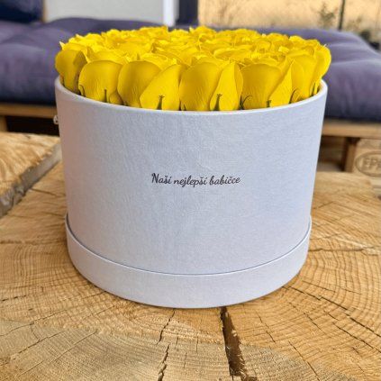 Mýdlové růže pro babičku