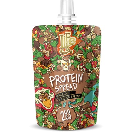 PROTEIN HAZELNUT CHOCO 2GOGO 80g