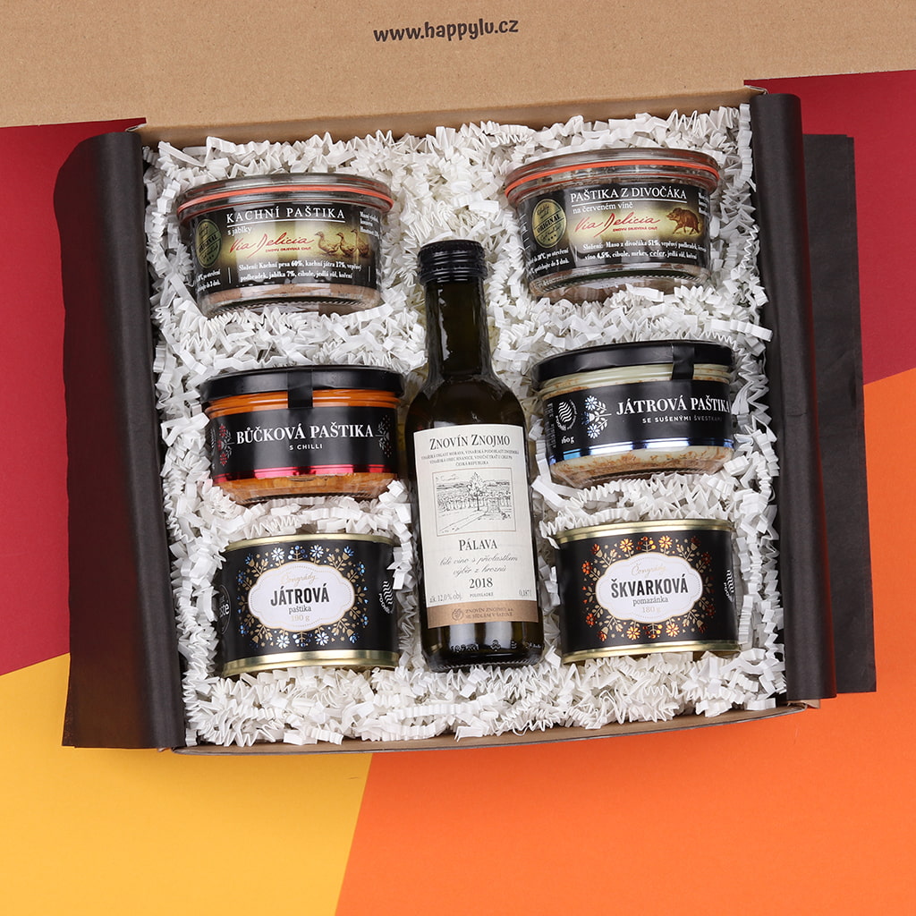 Happylu.cz Dárkový set výběrových paštik