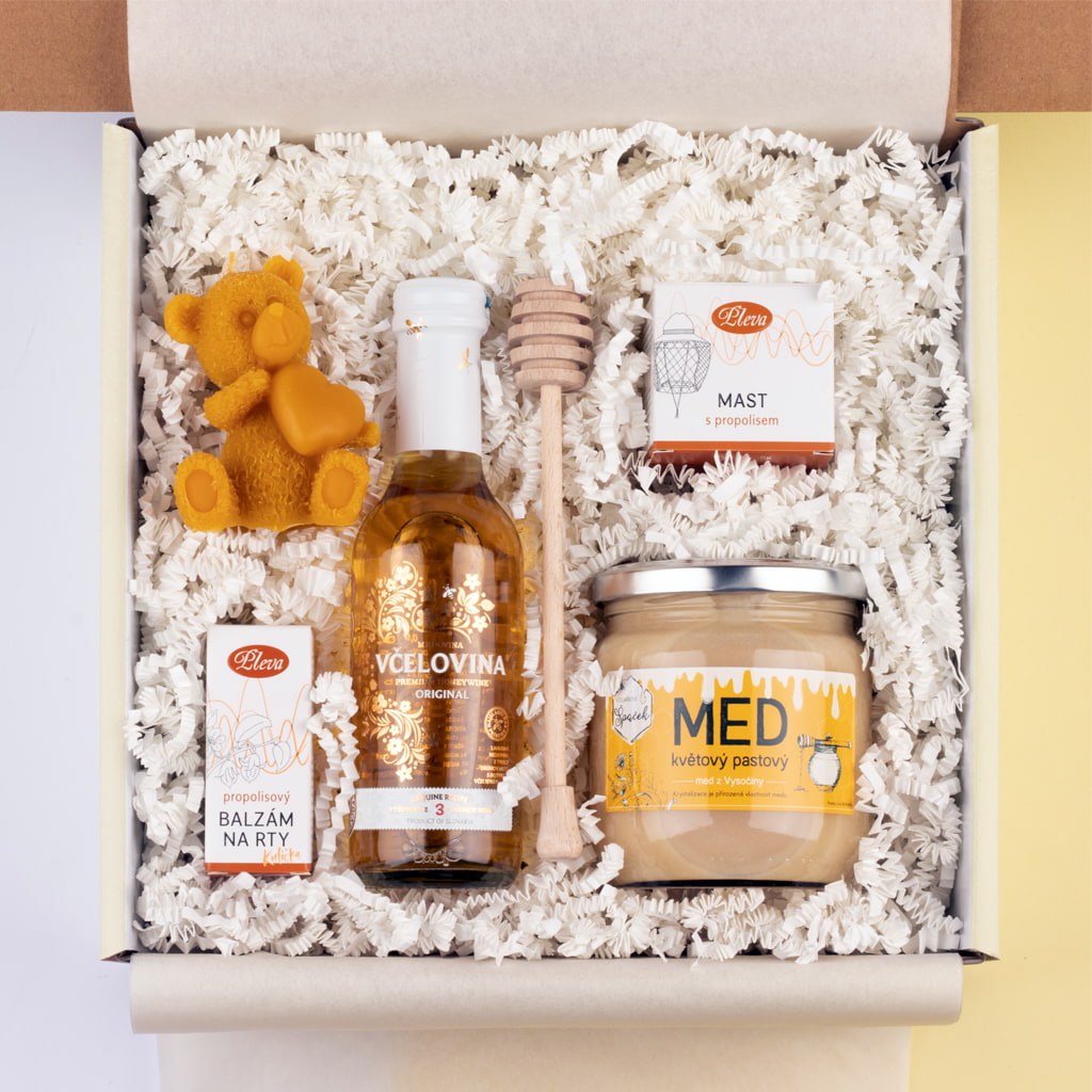Happylu.cz Medová dárková krabička