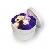 Mýdlové květiny ve flower boxu - Viola