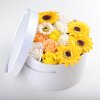 Mýdlové květiny ve flower boxu - Tamara
