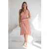 Bambusová těhotenská a kojící noční košile Star Light, Herbal rose 8