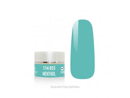 barevný gel na nehty - menthol - 5g