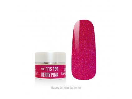 barevný gel na nehty - berry pink - 5g