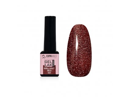 gel lak - brilliant red