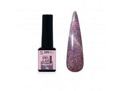 gel lak magnetic č.1 glitter - 5ml