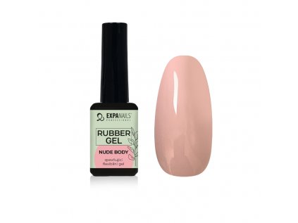 rubber zpevňující gel - nude body 11 ml