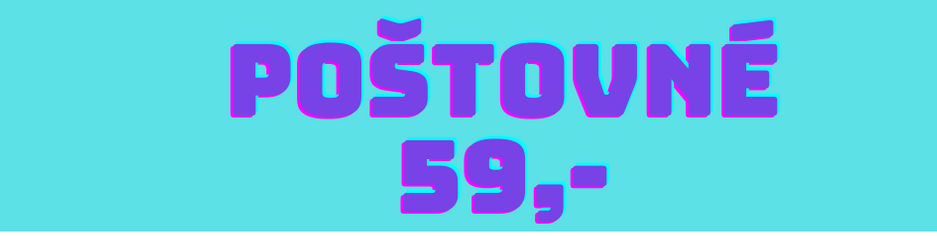 Poštovné od 59,-