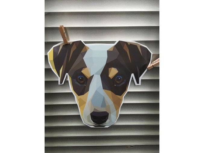 samolepka JRT, JACK RUSSELL TERIER samolepka,