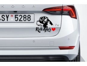 RTW samolepka na auto